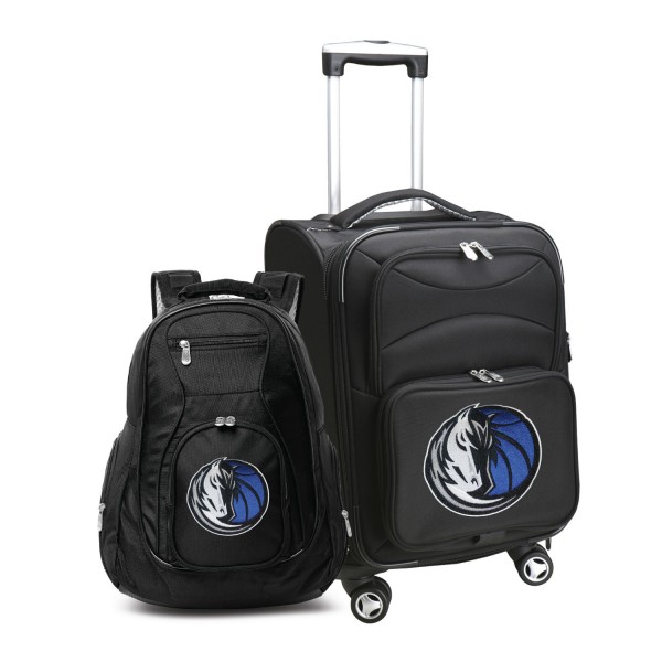 Рюкзак и чемодан Dallas Mavericks MOJO Softside - Black
