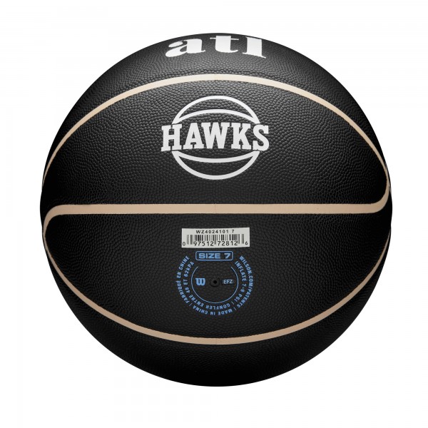 Atlanta Hawks Wilson 2023/24 City Edition Collectors Basketball