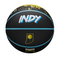Баскетбольный мяч Indiana Pacers Wilson 2023/24 City Edition Collectors
