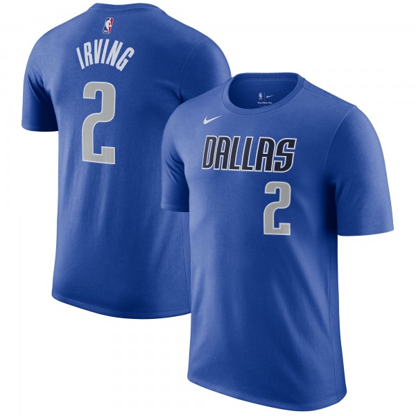 Футболка Kyrie Irving Dallas Mavericks Nike Icon 2022/23 Name & Number - Blue