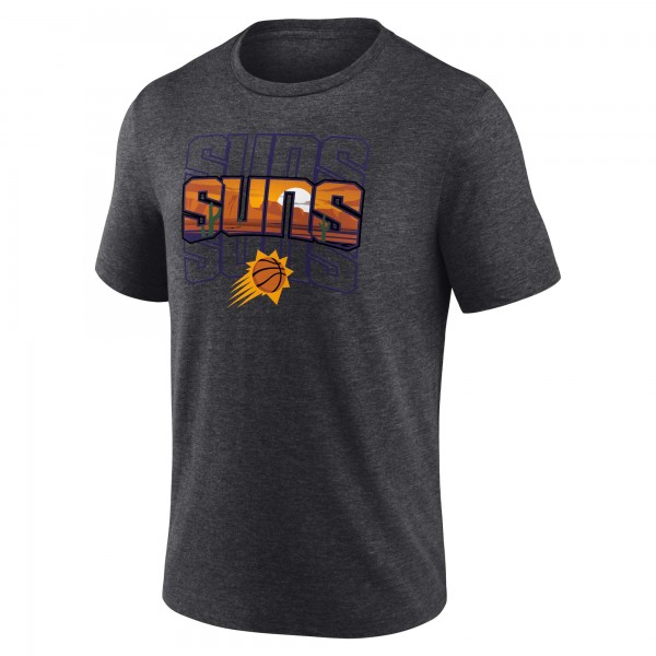 Футболка Phoenix Suns Hometown Originals Announcer Tri-Blend - Charcoal