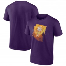 Phoenix Suns Hometown Originals Team Proud T-Shirt - Purple