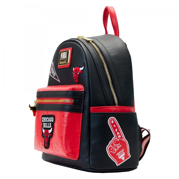 Маленький рюкзак Chicago Bulls Loungefly Patches