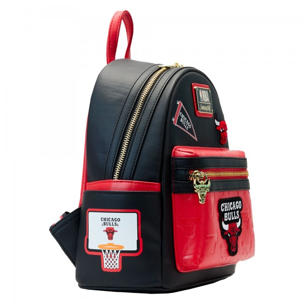 Маленький рюкзак Chicago Bulls Loungefly Patches