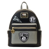 Маленький рюкзак Brooklyn Nets Loungefly Patches