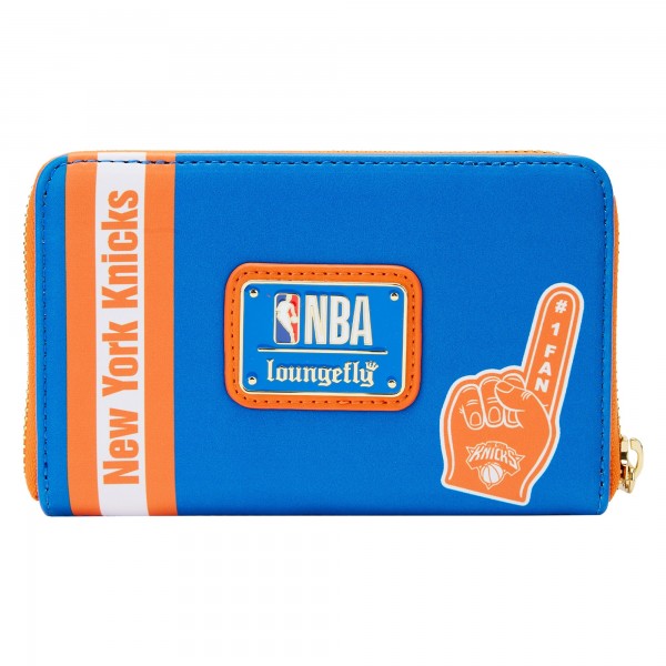 Кошелек на круговой молнии New York Knicks Loungefly Patches