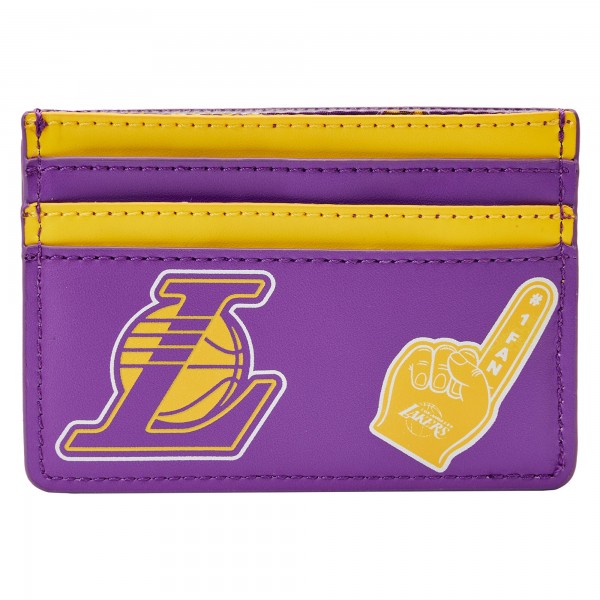 Los Angeles Lakers Loungefly Patch Icons Cardholder