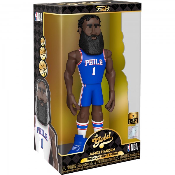Philadelphia 76ers James Harden Funko GOLD Premium Vinyl Figure Mystery Box