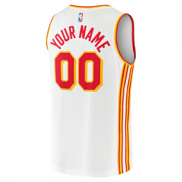 Игровая форма  Atlanta Hawks Youth Fast Break Replica Custom - Association Edition - White