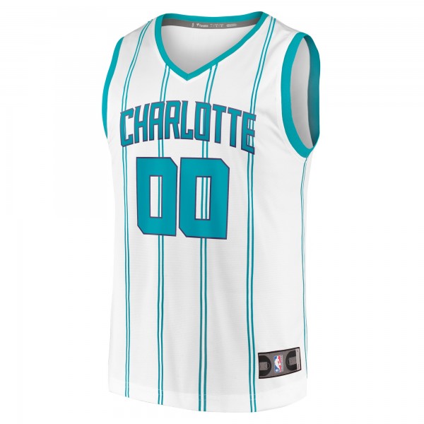 Именная игровая джерси Charlotte Hornets Youth Fast Break Replica - Association Edition - White
