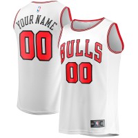 Игровая форма  Chicago Bulls Youth Fast Break Replica Custom - Association Edition - White