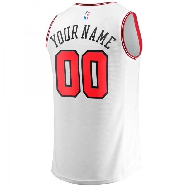 Игровая форма  Chicago Bulls Youth Fast Break Replica Custom - Association Edition - White