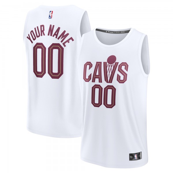 Игровая форма  Cleveland Cavaliers Youth Fast Break Replica Custom - Association Edition - White