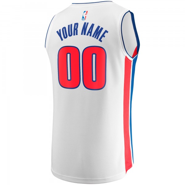 Игровая форма  Detroit Pistons Youth Fast Break Replica Custom - Association Edition - White
