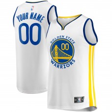 Именная игровая форма Golden State Warriors Youth Fast Break Replica - Association Edition - White