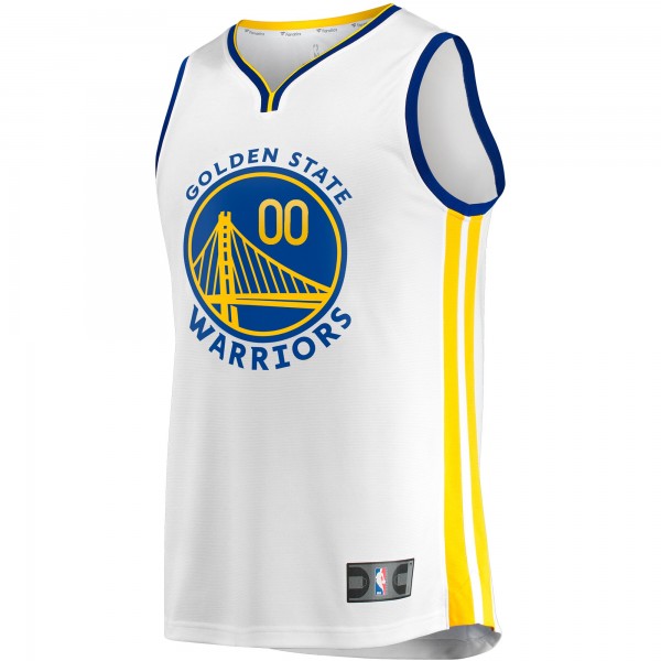 Именная игровая форма Golden State Warriors Youth Fast Break Replica - Association Edition - White