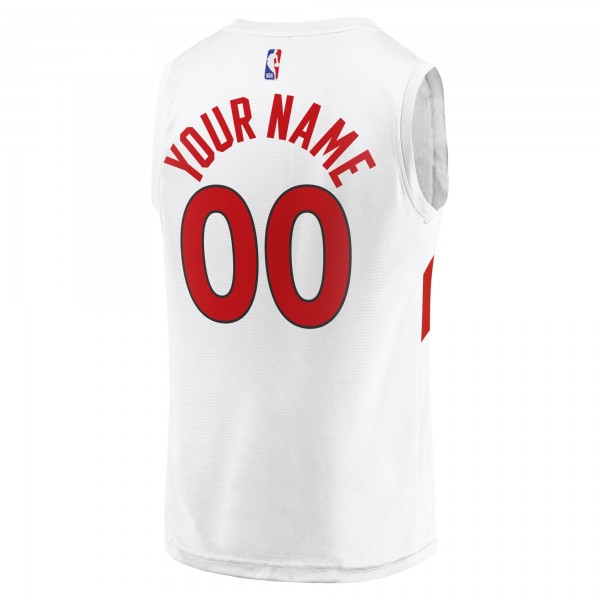 Игровая форма  Toronto Raptors Youth Fast Break Replica Custom - Association Edition - White