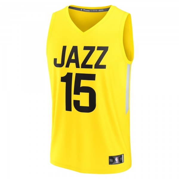 Игровая форма  Damian Jones Utah Jazz Fast Break Player - Icon Edition - Yellow