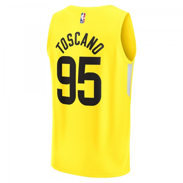Игровая форма  Juan Toscano-Anderson Utah Jazz Fast Break Player - Icon Edition - Yellow