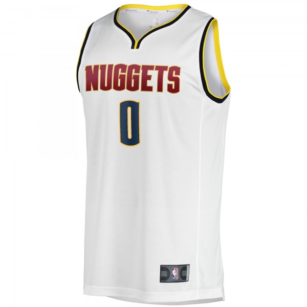 Джерси Denver Nuggets Christian Braun Fanatics White Fast Break Player - Association Edition