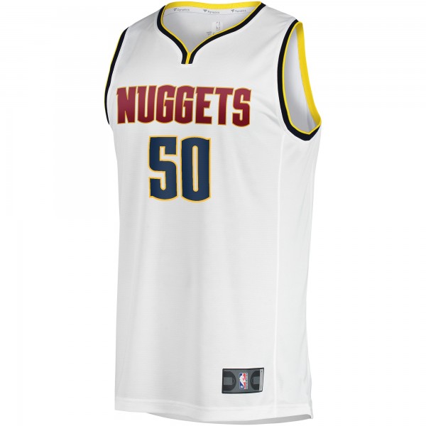 Джерси Denver Nuggets Aaron Gordon Fanatics White Fast Break Player - Association Edition