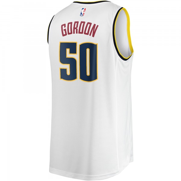Джерси Denver Nuggets Aaron Gordon Fanatics White Fast Break Player - Association Edition