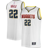 Джерси Denver Nuggets Zeke Nnaji Fanatics White Fast Break Player - Association Edition