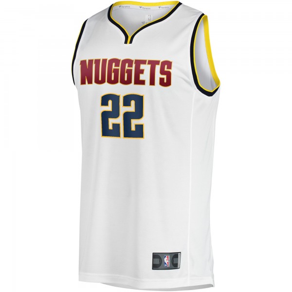 Джерси Denver Nuggets Zeke Nnaji Fanatics White Fast Break Player - Association Edition