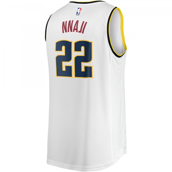 Джерси Denver Nuggets Zeke Nnaji Fanatics White Fast Break Player - Association Edition
