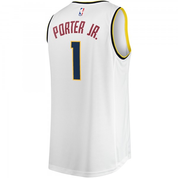 Джерси Denver Nuggets Michael Porter Jr. Fanatics White Fast Break Player - Association Edition