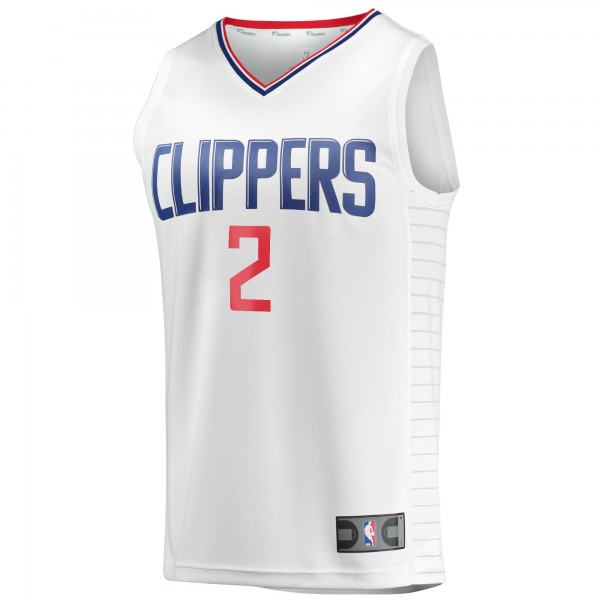 Игровая форма  Kawhi Leonard LA Clippers Fast Break Player - Association Edition - White