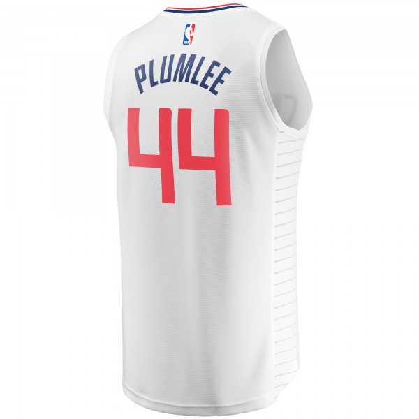 Игровая форма  Mason Plumlee LA Clippers Fast Break Player - Association Edition - White