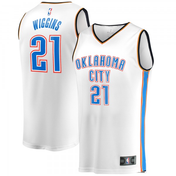 Джерси Oklahoma City Thunder Aaron Wiggins Fanatics White Fast Break Player - Association Edition