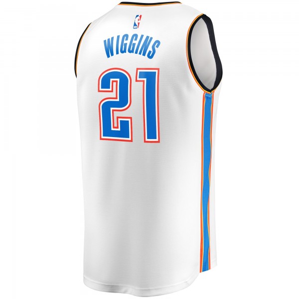 Джерси Oklahoma City Thunder Aaron Wiggins Fanatics White Fast Break Player - Association Edition
