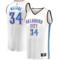 Джерси Oklahoma City Thunder Kenrich Williams Fanatics White Fast Break Player - Association Edition