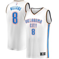 Джерси Oklahoma City Thunder Jalen Williams Fanatics White Fast Break Player - Association Edition