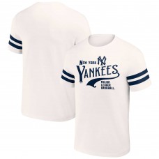 New York Yankees Darius Rucker Collection by Fanatics Cream Yarn Dye Vintage T-Shirt