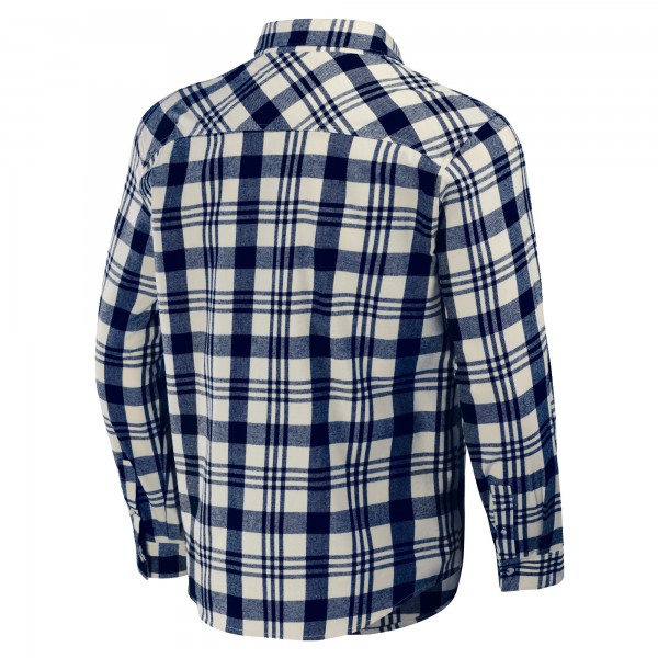Рубашка New York Yankees Darius Rucker Collection by Fanatics Navy Plaid Flannel