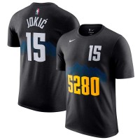 Именная футболка Nikola Jokic Denver Nuggets Nike 2023/24 City Edition - Black