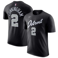 Футболка Cade Cunningham Detroit Pistons Nike 2023/24 City Edition - Black