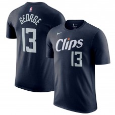 Футболка Paul George LA Clippers Nike 2023/24 City Edition - Navy