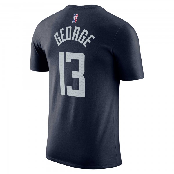 Футболка Paul George LA Clippers Nike 2023/24 City Edition - Navy