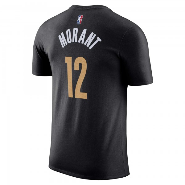 Именная футболка Ja Morant Memphis Grizzlies Nike 2023/24 City Edition - Black