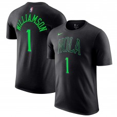 Именная футболка Zion Williamson New Orleans Pelicans Nike 2023/24 City Edition - Black