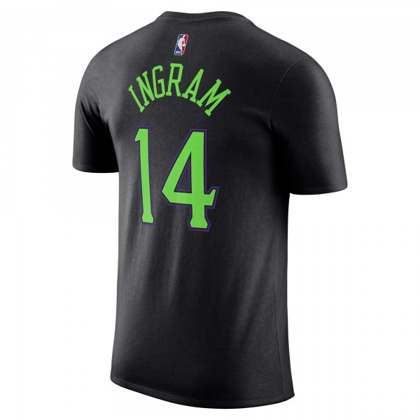 Футболка Brandon Ingram New Orleans Pelicans Nike 2023/24 City Edition - Black