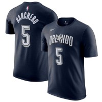 Именная футболка Paolo Banchero Orlando Magic Nike 2023/24 City Edition - Navy