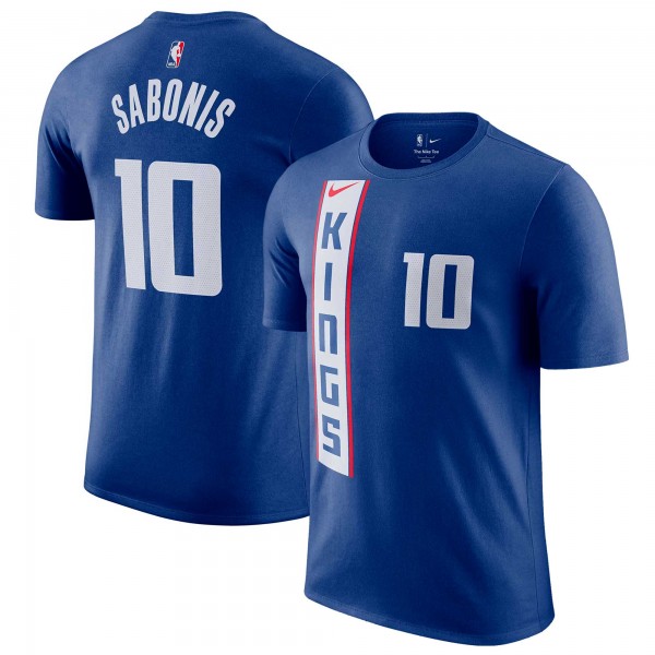 Футболка Domantas Sabonis Sacramento Kings Nike 2023/24 City Edition - Blue