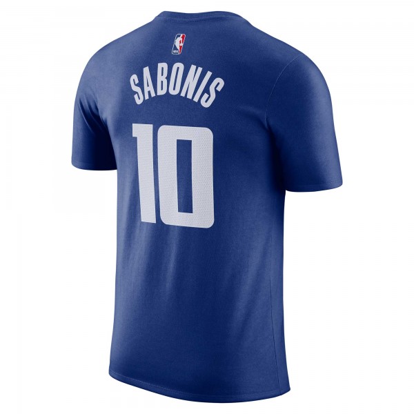 Футболка Domantas Sabonis Sacramento Kings Nike 2023/24 City Edition - Blue