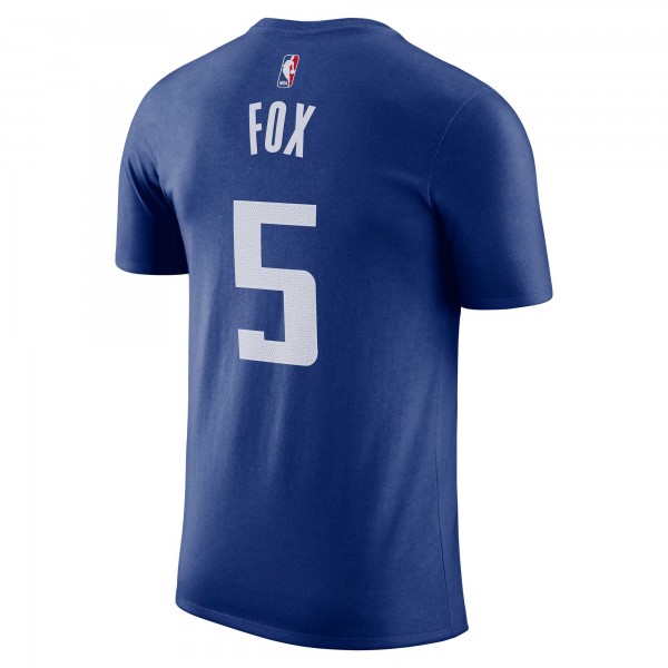 Футболка DeAaron Fox Sacramento Kings Nike 2023/24 City Edition - Blue