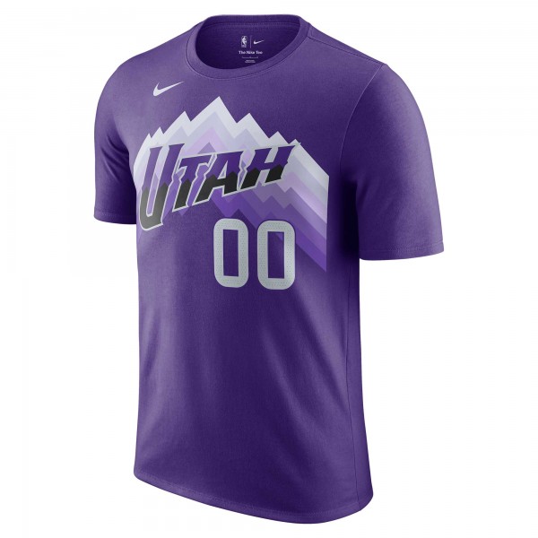 Именная футболка Jordan Clarkson Utah Jazz Nike 2023/24 City Edition - Purple